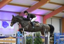 Angelique Hoorn y Brego R’N B vencieron en el Seacon Logistics Prix.