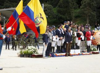 Colombia saca la garra en los Juegos Bolivarianos llevándose oro por equipos.