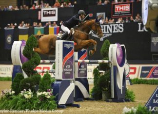 Denis Lynch captura la $250,000 Longines FEI World Cup Jumping en Lexington.