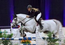 Kristen Vanderveen vuela en el $50,000 Las Vegas National Welcome Speed Classic.