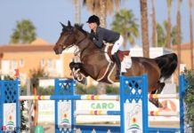 Louise Simpson con veloz victoria en el €24.600 Gold 4 – FT 1,45m.