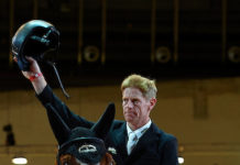 Marcus Ehning alzó el Trofeo Estrella Damm en Madrid.