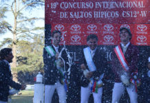 Maximiliano Turcumán celebró a lo grande en el CSI2*-W El Capricho.