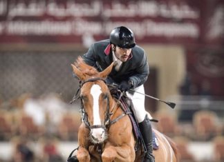 Salman Mohammed Al Emadi lideró en casa el CSI4* Doha.