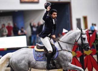 Amre Hamcho por 2 centésimas se lleva el Longines Grand Prix de Sharjah.