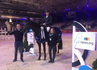 Benny Naessens y Just In Time mostraron la vía del CSI2* Opglabbeek.