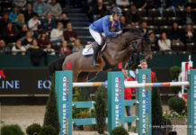 Christian Ahlmann y Ailina superiores en el Championat of Leipzig.