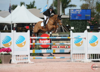 Eric Lamaze gana por segunda semana seguida la WEF Challenge Cup.