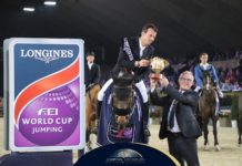 Harrie Smolders gana la Longines FEI World Cup de Mechelen.