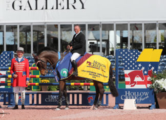 Todd Minikus el mejor del $25,000 Hollow Creek 1.50m Championship Class.