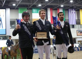Henrik von Eckermann gana la Longines FEI World Cup de Sharjah.