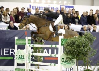 Jody van Gerwen con el Gran Premio Cavalli a Roma 2018.