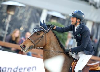 Luca Maria Moneta barre con la primera jornada del CSI5* Abu Dhabi.