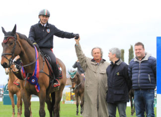 Bruno Chimirri se lució en casa al ganar el €40.000 Gold Grand Prix.
