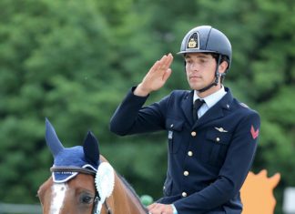 Giampiero Garofalo vuela en el CSI3* Arezzo.