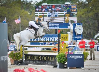 Kristen Vanderveen triunfan en la $100,000 Longines FEI World Cup del Live Oak International.