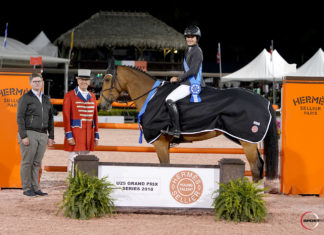 Lacey Gilbertson la mejor del $35,000 Hermès Under 25 Grand Prix.