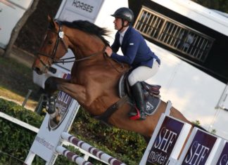 Nicolas Desuezes domina en casa el Royan Horse Competiton Grand Prix.