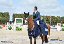 Pedro Veniss el mejor del €24.700 Small GP 1.45m Diputación de Cadiz.