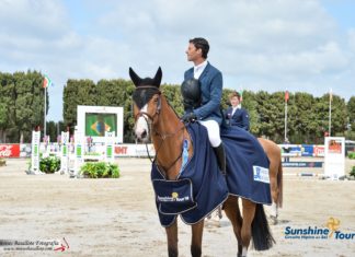 Pedro Veniss el mejor del €24.700 Small GP 1.45m Diputación de Cadiz.