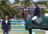 Richie Moloney guía el $35,000 Douglas Elliman Real Estate 1.45m Jumpers.