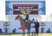Karl Cook perfecto en el $35,000 CSI 3* 1.45m Gold Tour Classic.