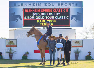 Karl Cook perfecto en el $35,000 CSI 3* 1.45m Gold Tour Classic.