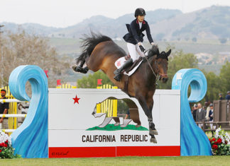 Keri Potter la gran triunfadora del $80,000 CSI 3* Gold Tour Grand Prix en California.