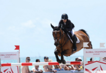 Lacey Gilbertson gana el CSI2* Final del Longines Global Champions Tour Miami Beach.