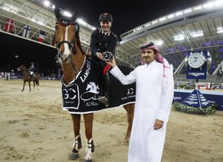 Emanuele Gaudiano guía la Global Champions League – First Competition en Doha.