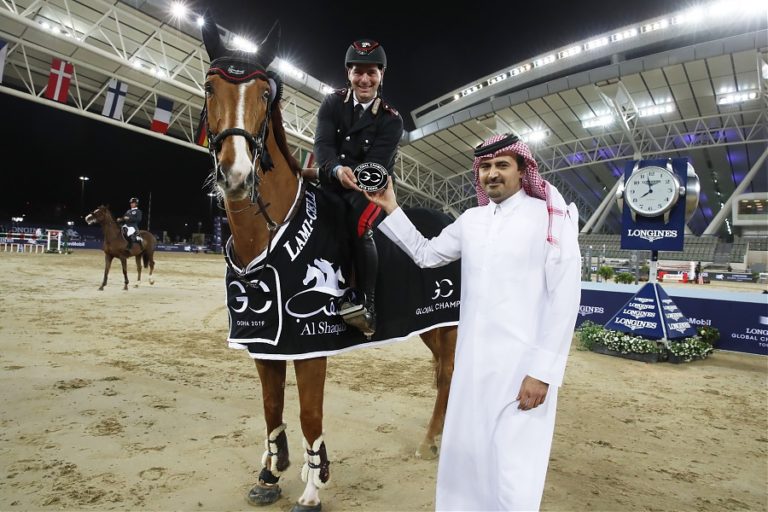 Emanuele Gaudiano guía la Global Champions League – First Competition en Doha.