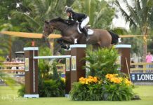 Sergio Alvarez Moya y Charmeur brillaron en el $72,900 CSI4*-W Candy Tribble Qualifier.