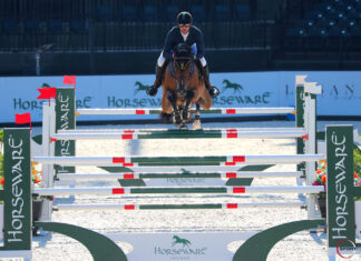 Eduardo Menezes el mejor del $37,000 Horseware Ireland Welcome Stake CSI3*.