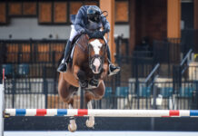 Daniel Bedoya de Bolivia y Abracadabra WKT mostraron su magia en el $30,000 Sunday Jumper Classic.