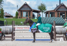 Victoria Colvin impuso el ritmo para el Tryon August 2 $30,000 Jumper Classic II2A.