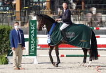 Mario Deslauriers dominó el $73,000 Horseware Ireland Welcome Stake CSI4* en Tryon.