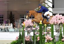 Luis Sabino Gonçalves con el primer Gran Premio del WEC Ocala 2025.