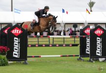 Henrik von Eckermann vuela en el $32,000 FEI 3* Dodd Technologies 1.45m.