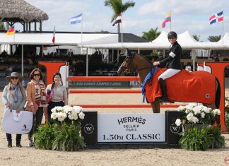 Henrik von Eckermann lleva tres y gana el $62,500 Hermès CSI4* 1.50m Classic.