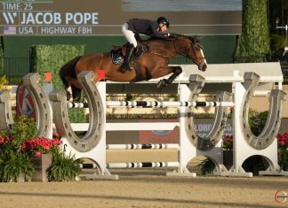 Jacob Pope y Highway FBH $62,500 Florida Coast Equipment CSI2* Grand Prix