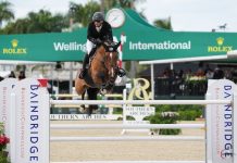 Mark Bluman de Colombia es segundo en el $62,500 Hermès CSI4* 1.50m Classic.