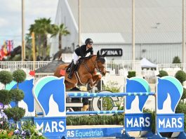 Nina Mallevaey y My Clementine con Hat Trick en Ocala.