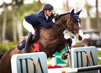 Ben Maher con el sexto Gran Premio del WEF al imponerse en el $140,000 IDA Development CSI3* Grand Prix.