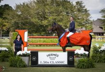 Ben Maher conquista el $62,500 Hermès CSI4* 1.50m Classic en Wellington.