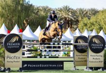 Conor Swail y One Edition los mejores del $117,000 Premier Equestrian CSI3* Grand Prix en California.