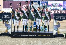 Irlanda la gran ganadora del Longines League of Nations en Abu Dhabi.