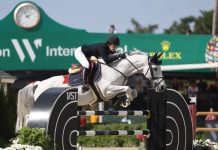 Jessica Springsteen y Naomi van het Keizershof vencen en el $32,000 FEI 1/ST 1.45m Qualifier.
