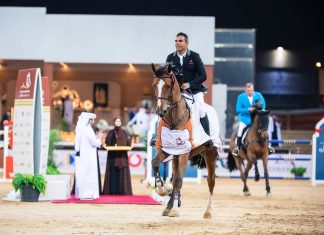 Mariano Martinez Bastida de España domina la clase 1.50m del CSI5* H.H. The Amir’s Sword 2025 en Doha.